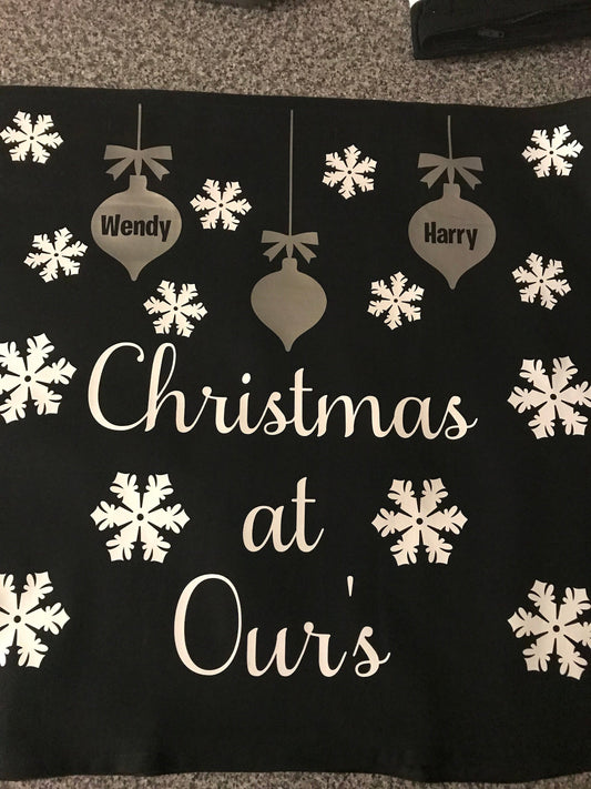 Chirstmas Personalised Family Cushions