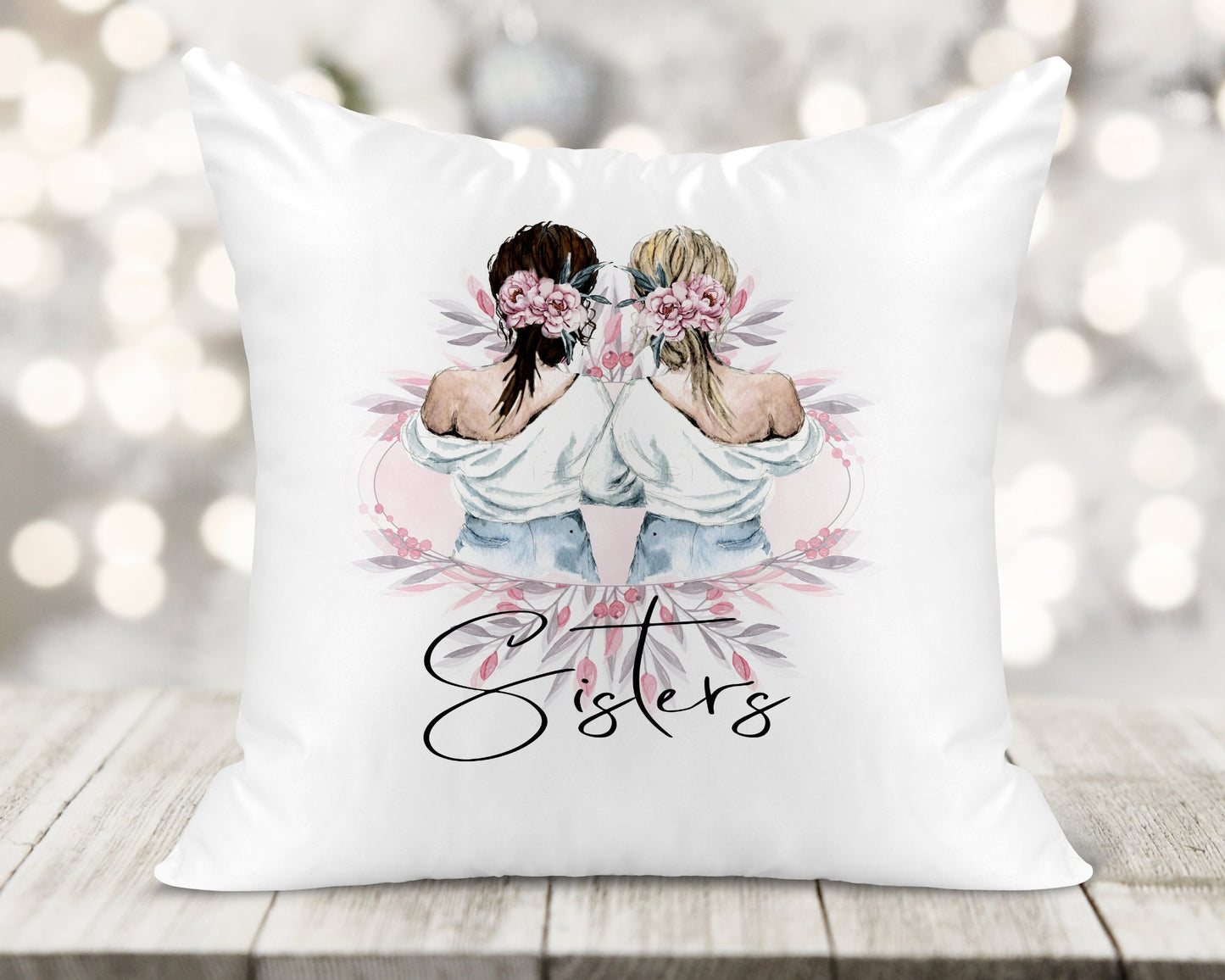 Sisters Printed Cushion Cover