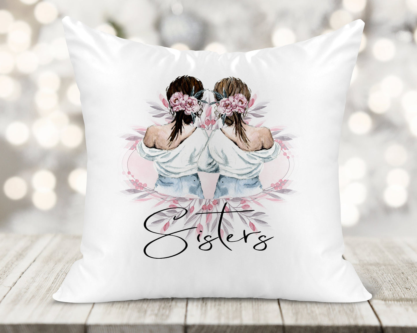 Sisters Printed Cushion Cover