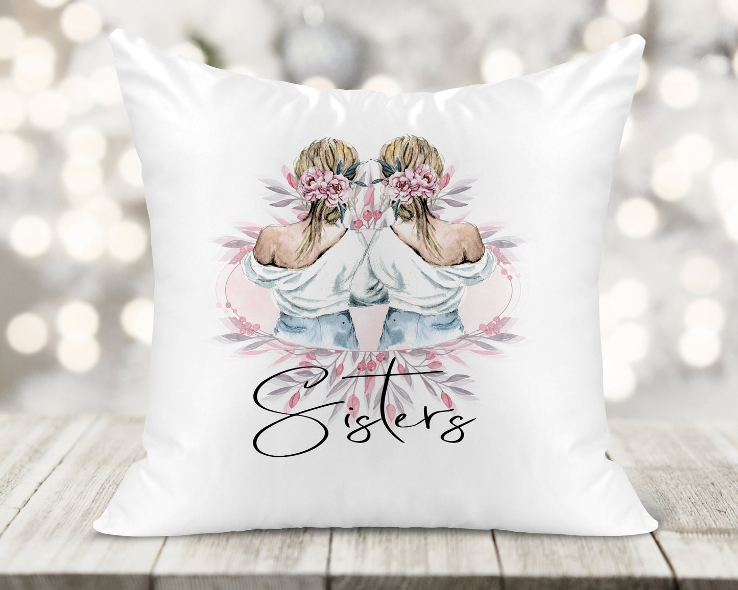 Sisters Printed Cushion Cover
