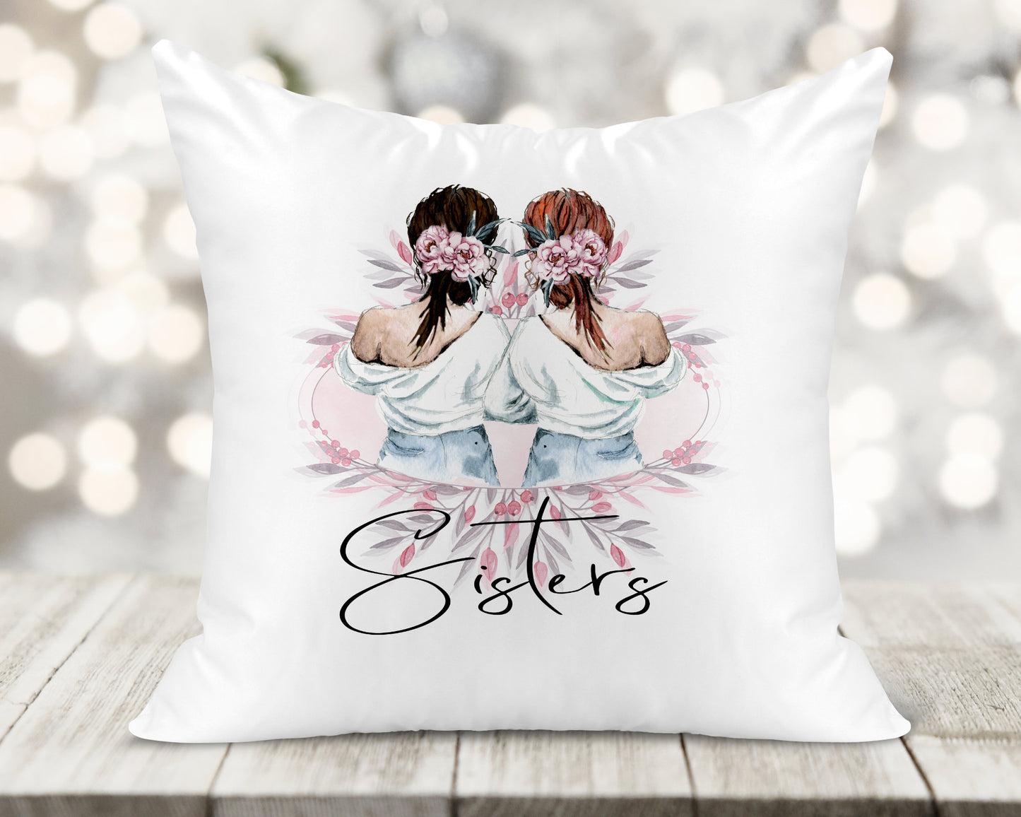 Sisters Printed Cushion