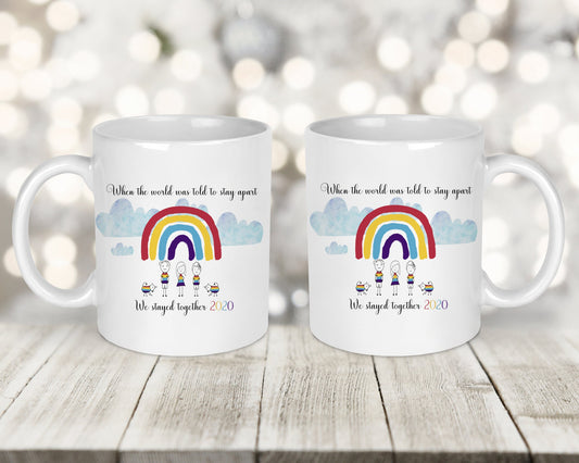 Rainbow Family Printed Mug