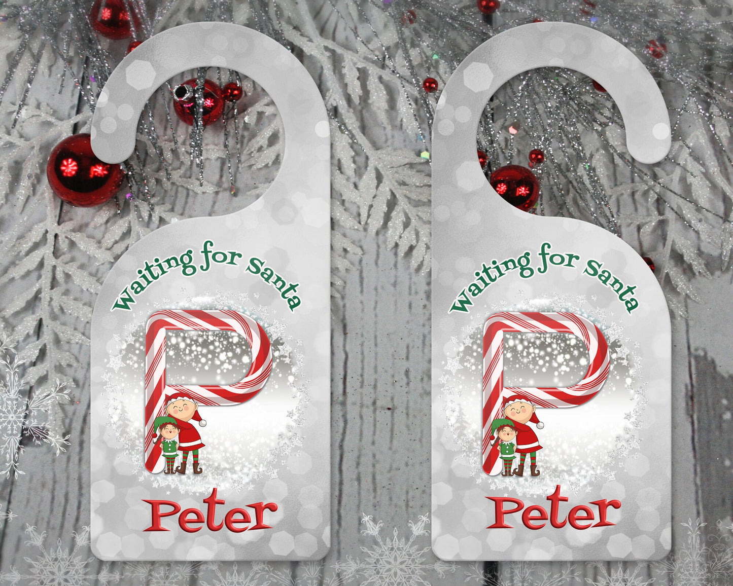 CANDY CANE COLLECTION - Christmas Door Sign