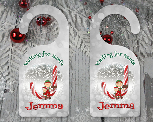 CANDY CANE COLLECTION - Christmas Door Sign