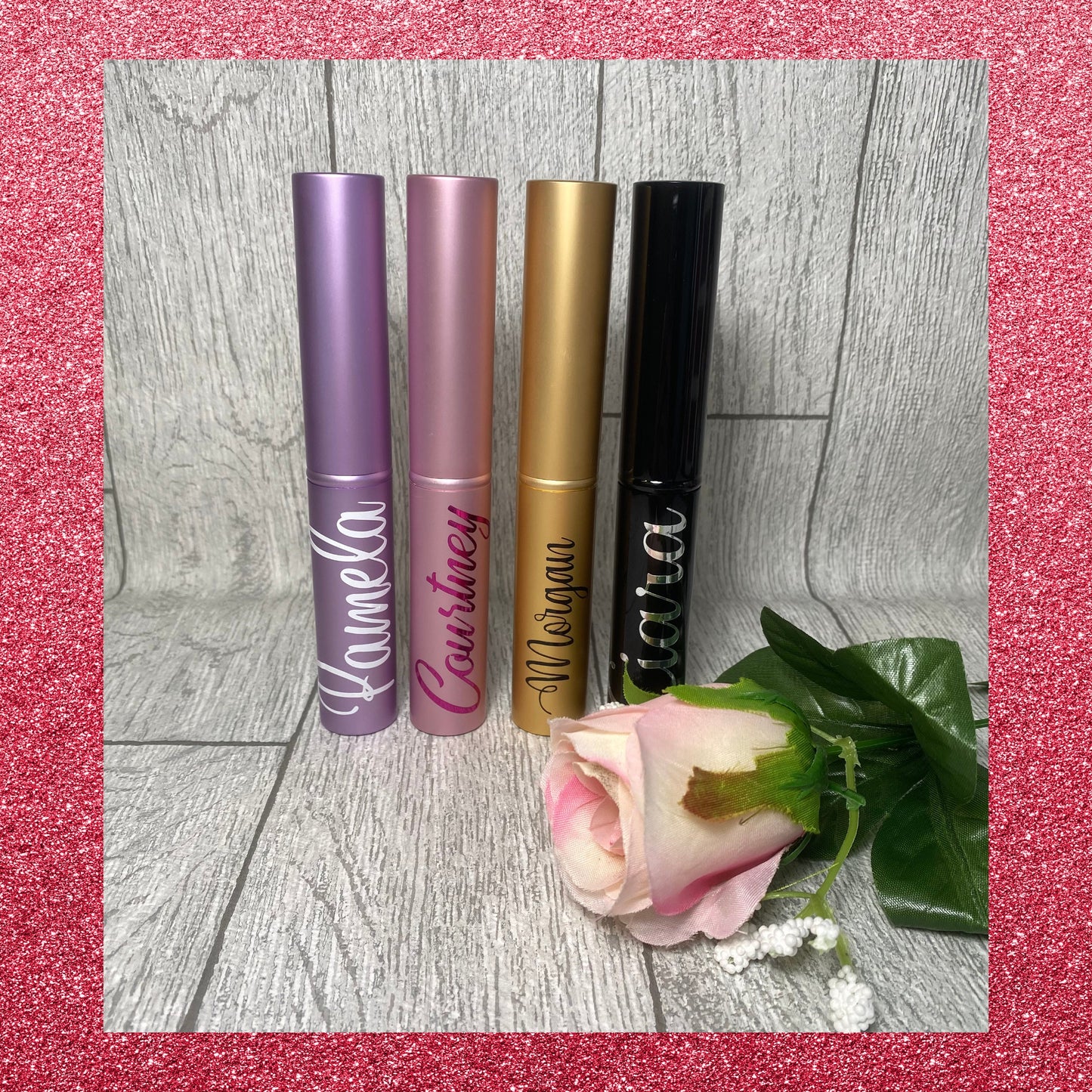 Personalised Mini Make Up Brush Set