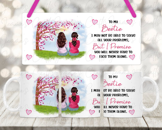 Bestie Printed Mug